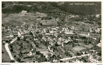Monthey VS Vue aerienne