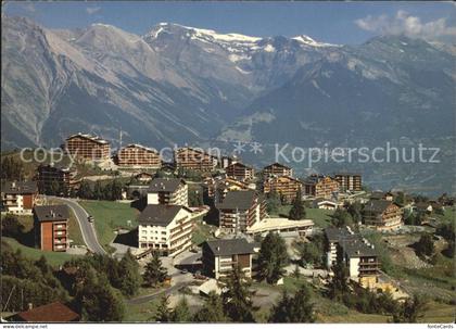 Nendaz Teilansicht Hotels Alpenpanorama