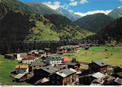 Oberwald  Goms VS Oberwald Goms Furkatunnel Autoverladestation Bergdorf Alpenwie