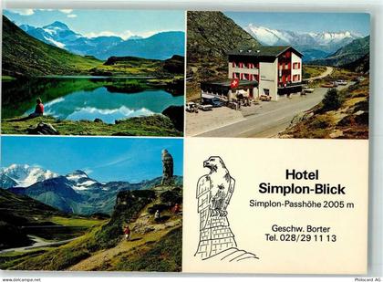 Simplon Berg KEINE AK Hotel Simplon-Blick - 40161836