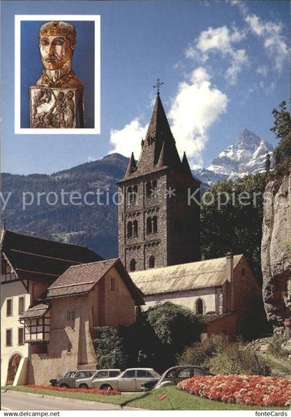 St Maurice Valais Abbiatale de St Maurice Heiligenbild