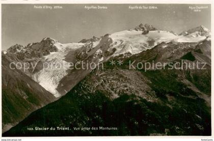 Trient Martigny VS Glacier du Trient Vue prise des Montuires