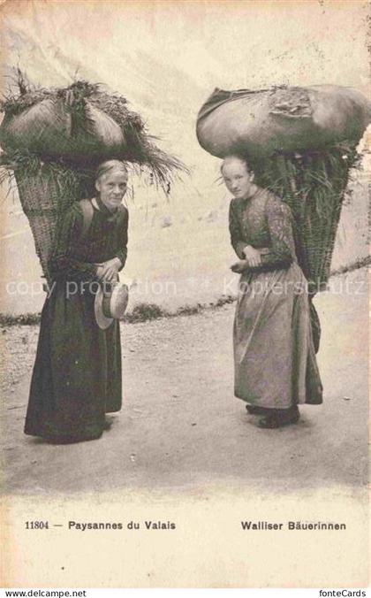 Valais Wallis Kanton VS Walliser Baeuerinnen