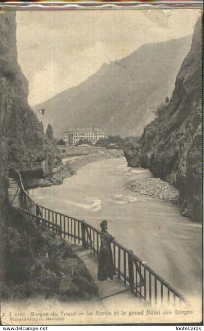 Vernayaz Hotel x 1906