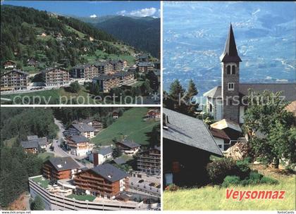Veysonnaz Ortsansichten Kirche