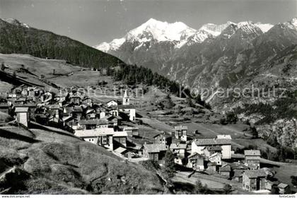 Visperterminen Weisshorn Fliegeraufnahme