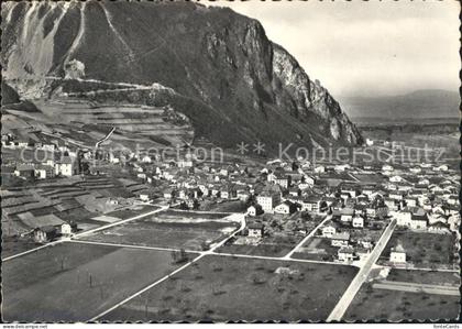 Vouvry Vue aerienne