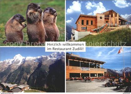 Wiler Loetschental Lauchernalp Restaurant Zudili