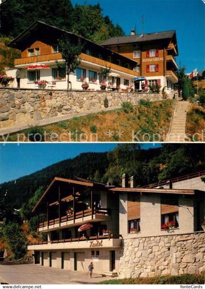 Zeneggen Hotel Sonnenberg und Kastel