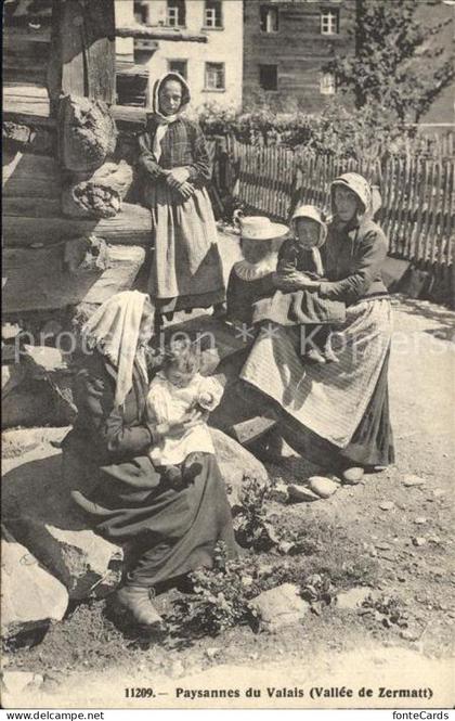 Zermatt VS Paysannes du Valais