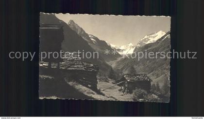 Zinal Sierre Mazots Besso Pointe de Zinal Grand Cornier Walliser Alpen