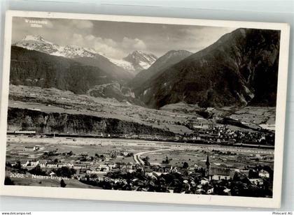 3900 Brig 1937 Foto AK Naters - 38211856