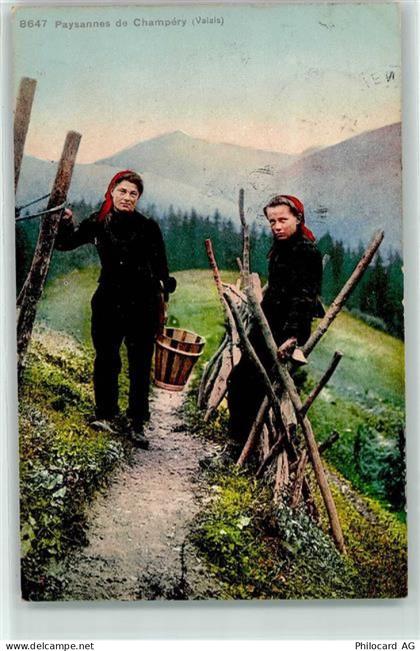 1874 Champéry 1911 - Paysannes - 10612066