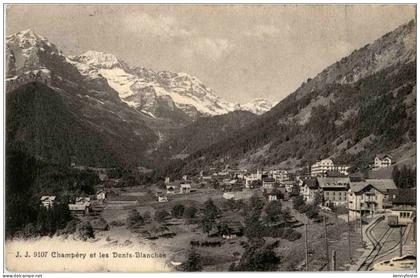 Champery et les Dents Blanches