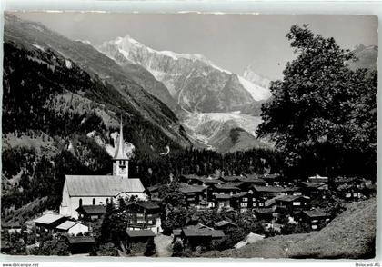 3995 Ernen - Blick mit Wannehorn Finsteraarhorn - 51715269