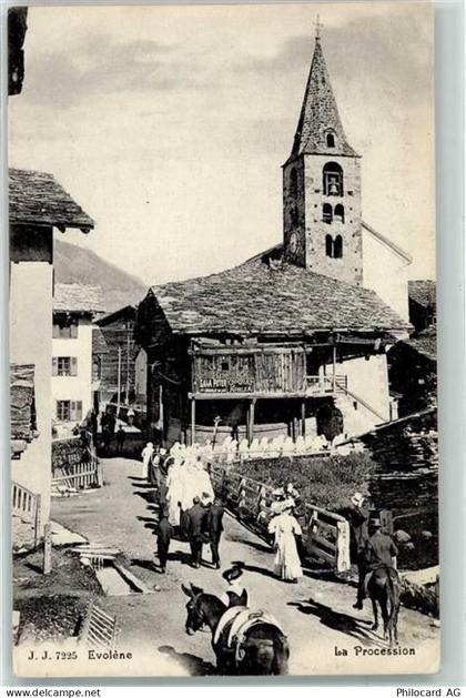 1983 Evolène - la Procession - 13254604