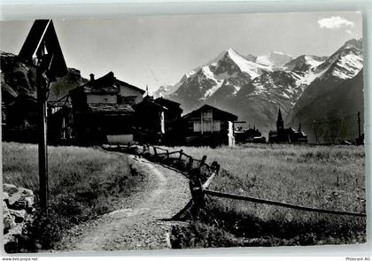 3925 Grächen 1959 - mit Weisshorngruppe - 10395145