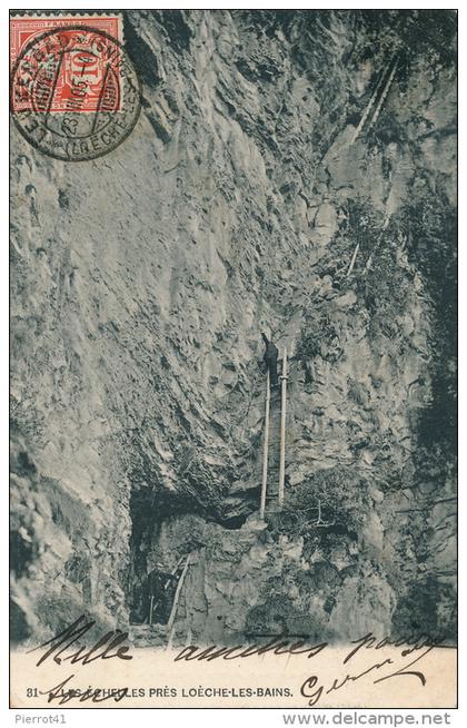 SUISSE - LES ECHELLES près LOECHE LES BAINS