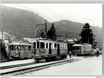 1870 Monthey 1969 - Repro Der letzte alte Bergbahn Triebwagen der AOMC B... - 10394824