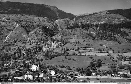 SUISSE - Mörel Wallis - Blick gegen Riederalp - Eglise - Clocher - Village - Rue - Montagne - Carte postale