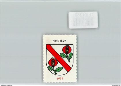 1997 Haute-Nendaz - Vignette Wappen Kaffee Hag ca 1920-1940 - 11101369