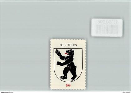 1937 Orsières - Vignette Wappen Kaffee Hag ca 1920-1940 Osiéres - 11100998