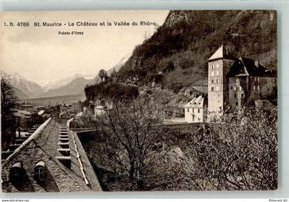 1890 St-Maurice - Schloss Rhonetal - 39698396