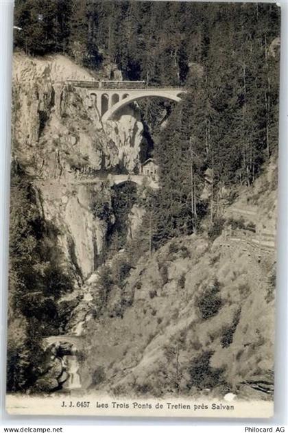 1922 Salvan - Bergbahn Viadukt - 51424095