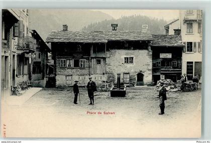 1922 Salvan - Place de Salvan - 10611930