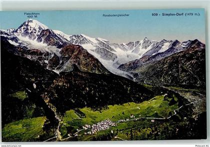 3907 Simplon Dorf - Fletschhorn Rossbodengletscher - 10308615