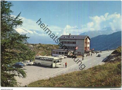 Col du Simplon - Hotel Simplon-Blick Geschwister Borter - Simplon-Pass - AK-Grossformat - Editeur Marcel Rouge Lausanne