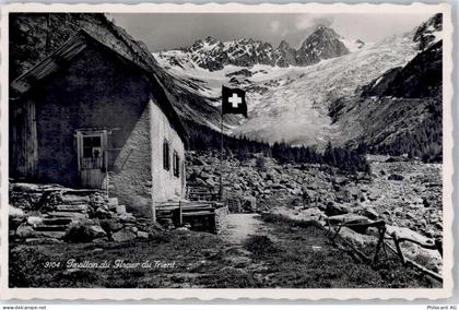 1929 Trient 1937 - Berghütte Glacie du Trient Bahnpost - 51424092