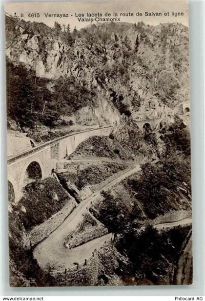 1904 Vernayaz - Bahnlinie - 39377734