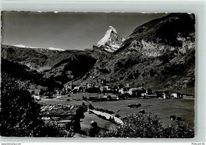 3920 Zermatt - Gesamtansicht Zermatt mit Matterhorn - 10156702