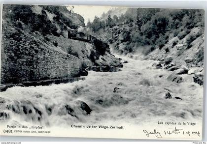 3920 Zermatt - Viege Bergbahjn - 50760223