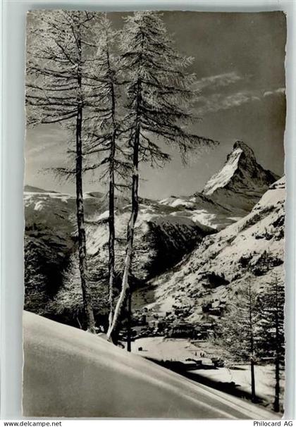 3920 Zermatt - Zermatt und Matterhorn Winteraufnahme - 10156612