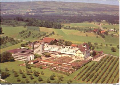 Cham ZG Cham Institut Fliegeraufnahme  x 1983