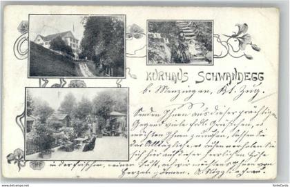 Menzingen  ZG Menzingen [Stempelabschlag] Kurhaus Schwandegg