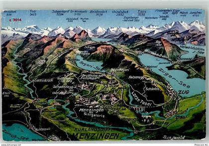 6313 Menzingen - Vogelschau - 10600761