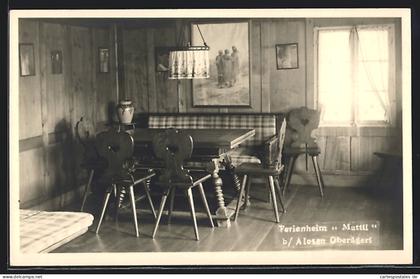 AK Alosen / Oberägeri, Ferienheim Mattli