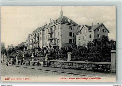 8000 Zürich - Neues Krankenasyl Neumünster - 13110188