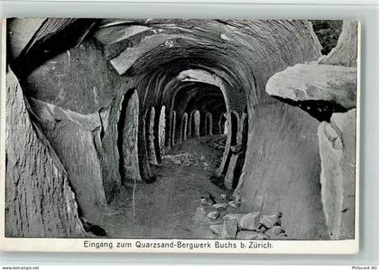 8107 Buchs ZH - Eingang zum Quarzsand-Bergwerk Buchs bei Zürich - 11056268
