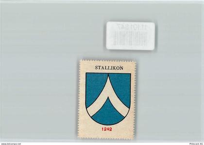 8143 Stallikon - Vignette Wappen Kaffee Hag ca 1920-1940 - 11101847