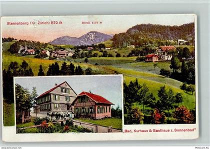 8499 Sternenberg 1919 - Gasthaus z. Sonnenbad AK - 13213462