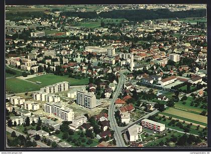 AK Dübendorf, Teilansicht mit Strassenpartie