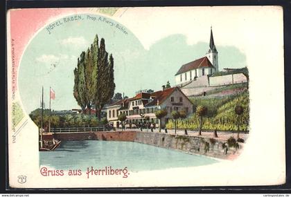 AK Herrliberg, Hotel Raben