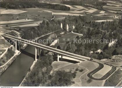 Andelfingen ZH Weinlandbruecke Fliegeraufnahme