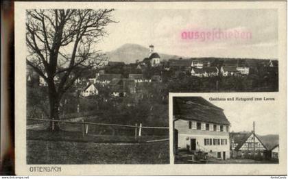Ottenbach Gasthaus Metzgerei Lamm ungelaufen ca. 1920