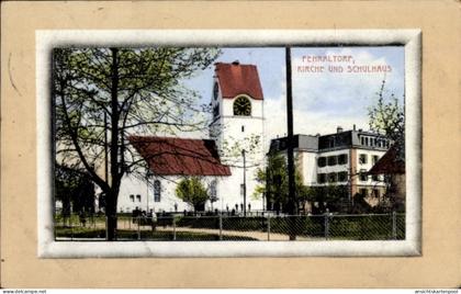 Passepartout CPA Fehraltorf Kanton Zürich Schweiz, Kirche und Schulhaus