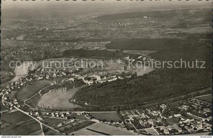 Rheinau ZH Fliegeraufnahme